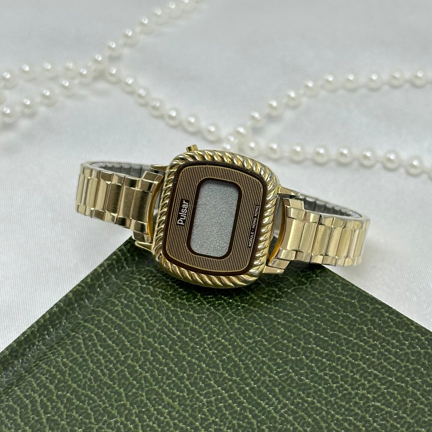 Digital Gold Pulsar Watch