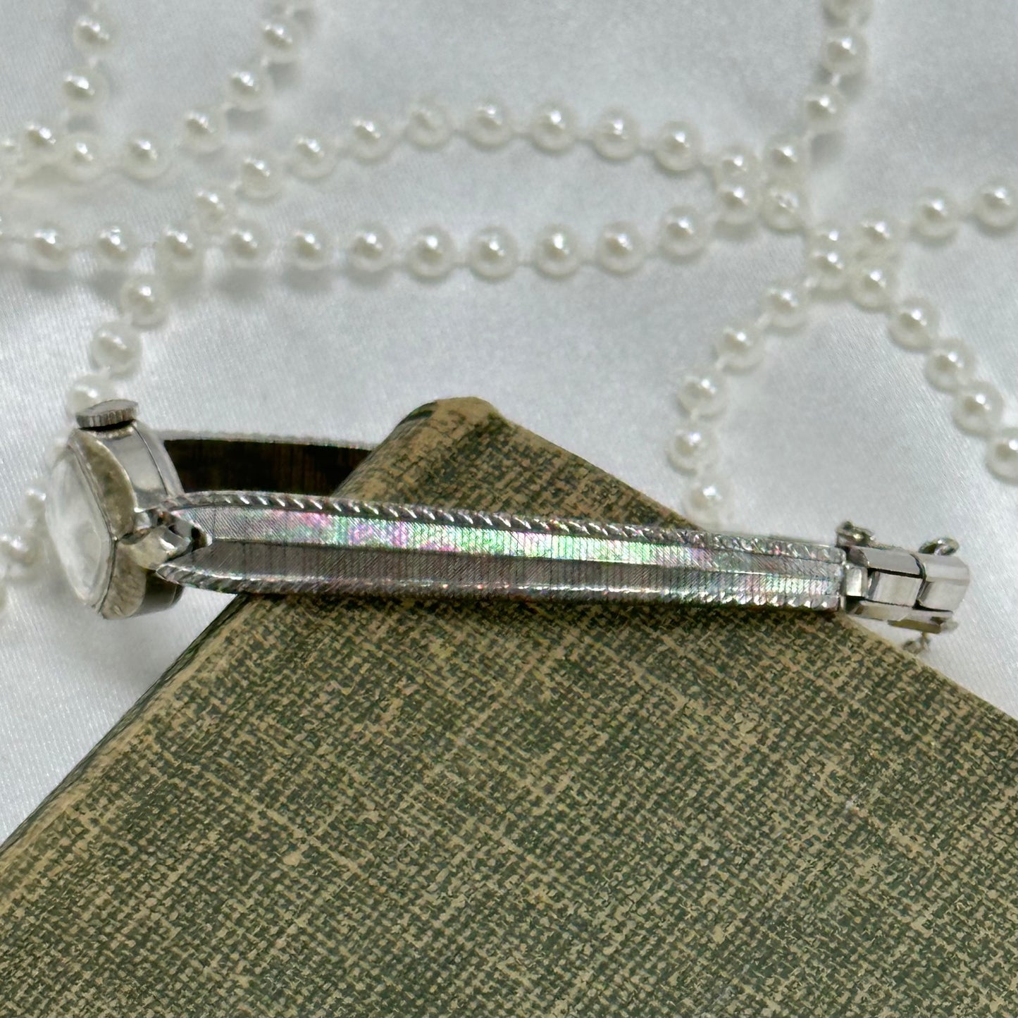 Dainty Vintage 10k RGP Wind-Up Elgin Cocktail Watch