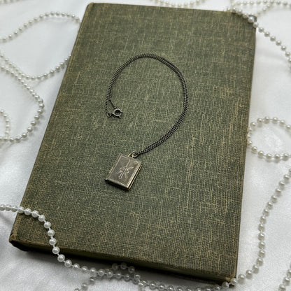 Vintage Cross Locket Necklace