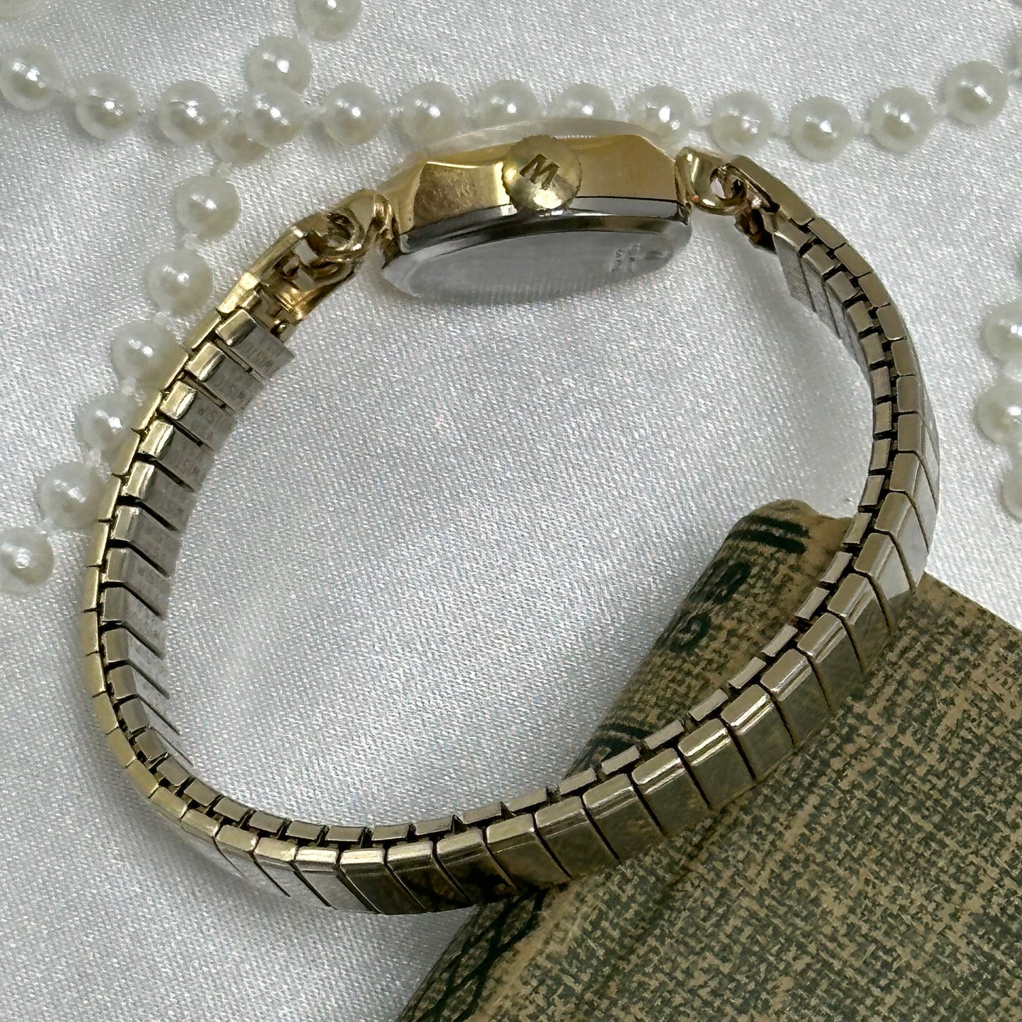 Vintage Dainty Gold Waltham Cocktail Watch