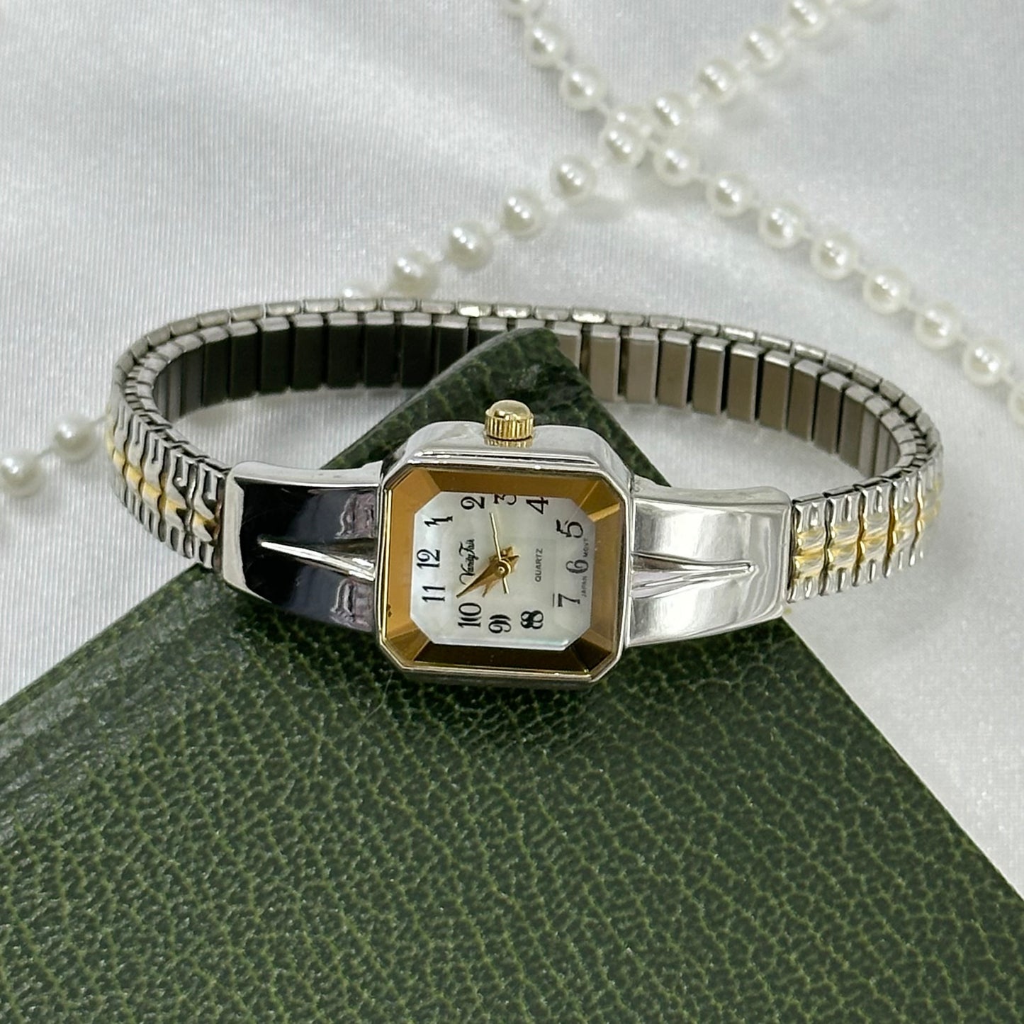 Adorable Two-Tone Vanity Fair Watch