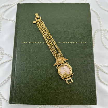 Rare Gold Kirks Folly Angel Watch