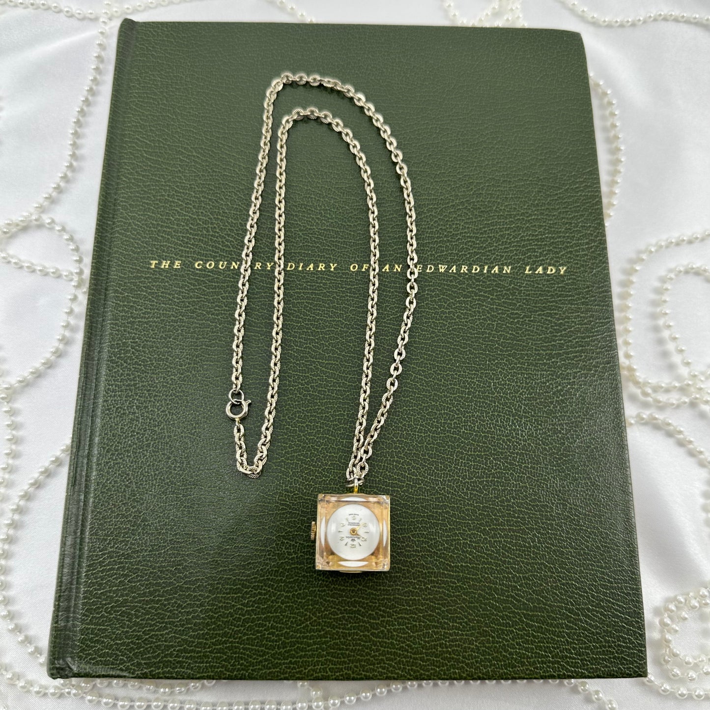 Vintage Harvester Watch Necklace