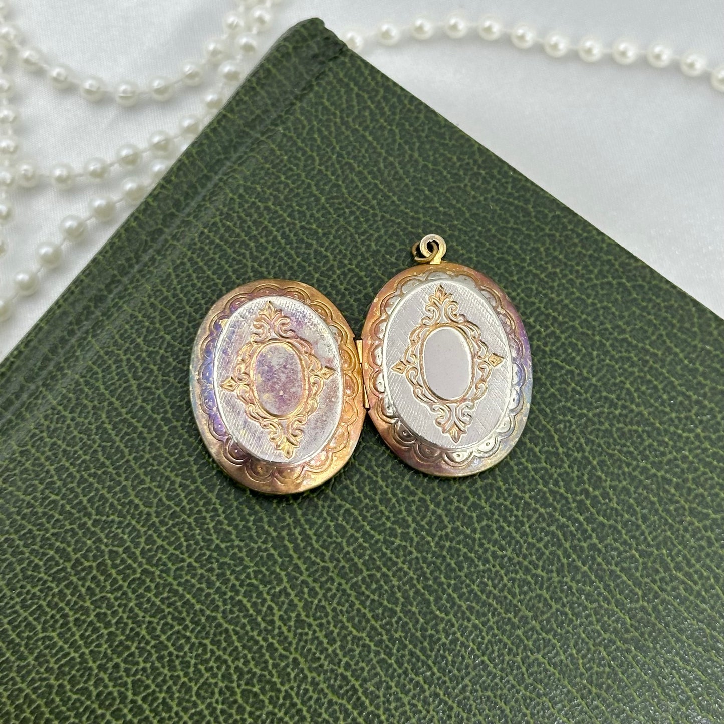 Oval Filigree Locket