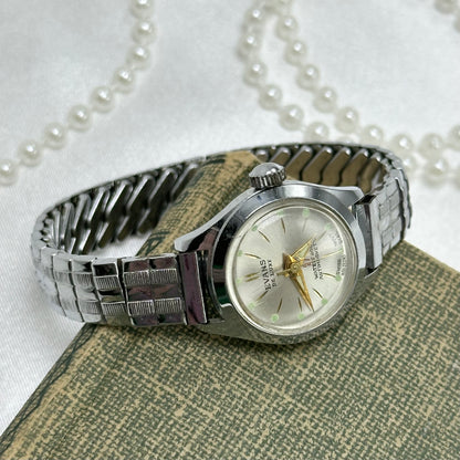 1950's Two-Tone Evans De Luxe Wind-Up Watch