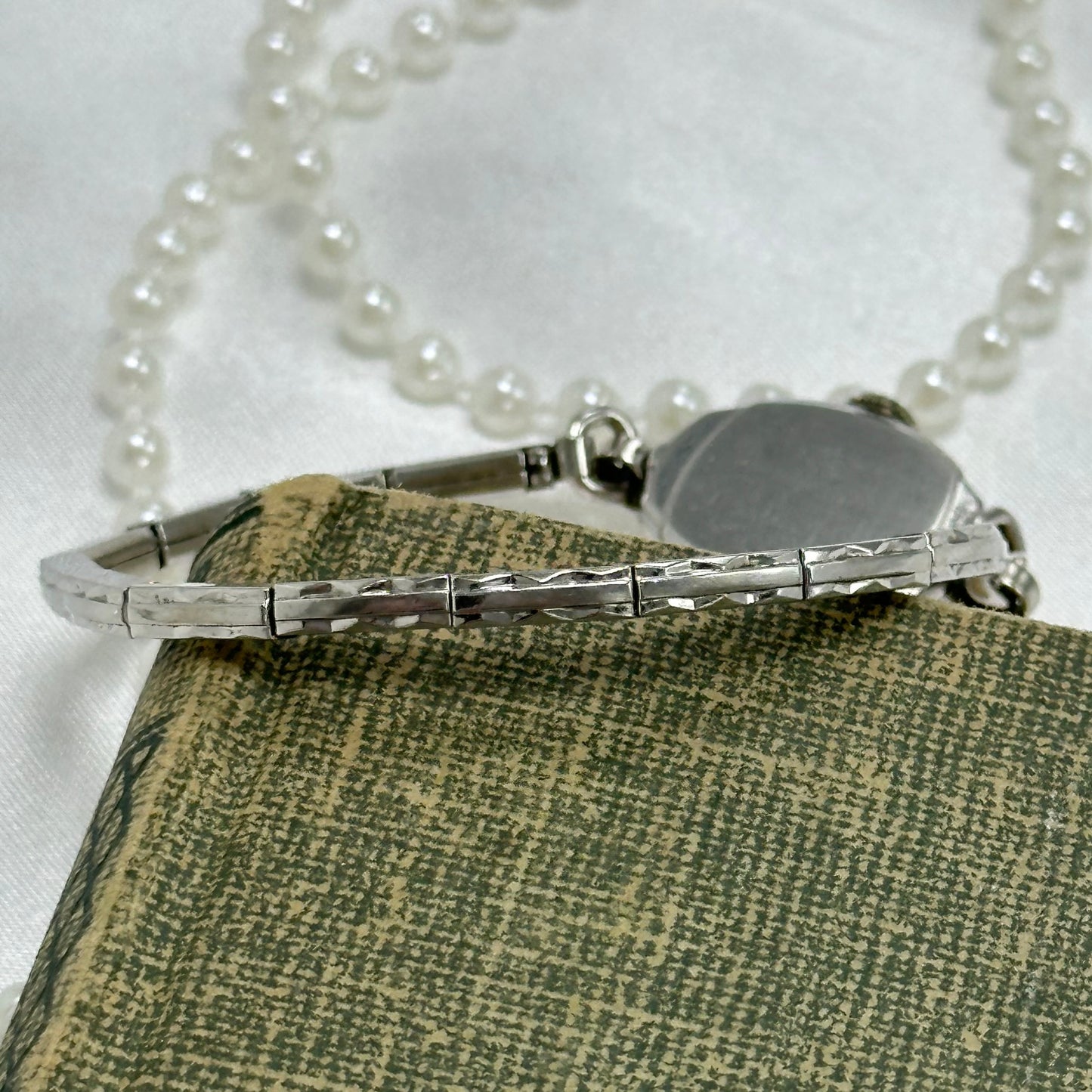 10K RGP Silver Cornell 17 Jewels Wind-Up Watch