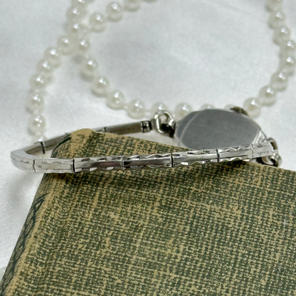 10K RGP Silver Cornell 17 Jewels Wind-Up Watch