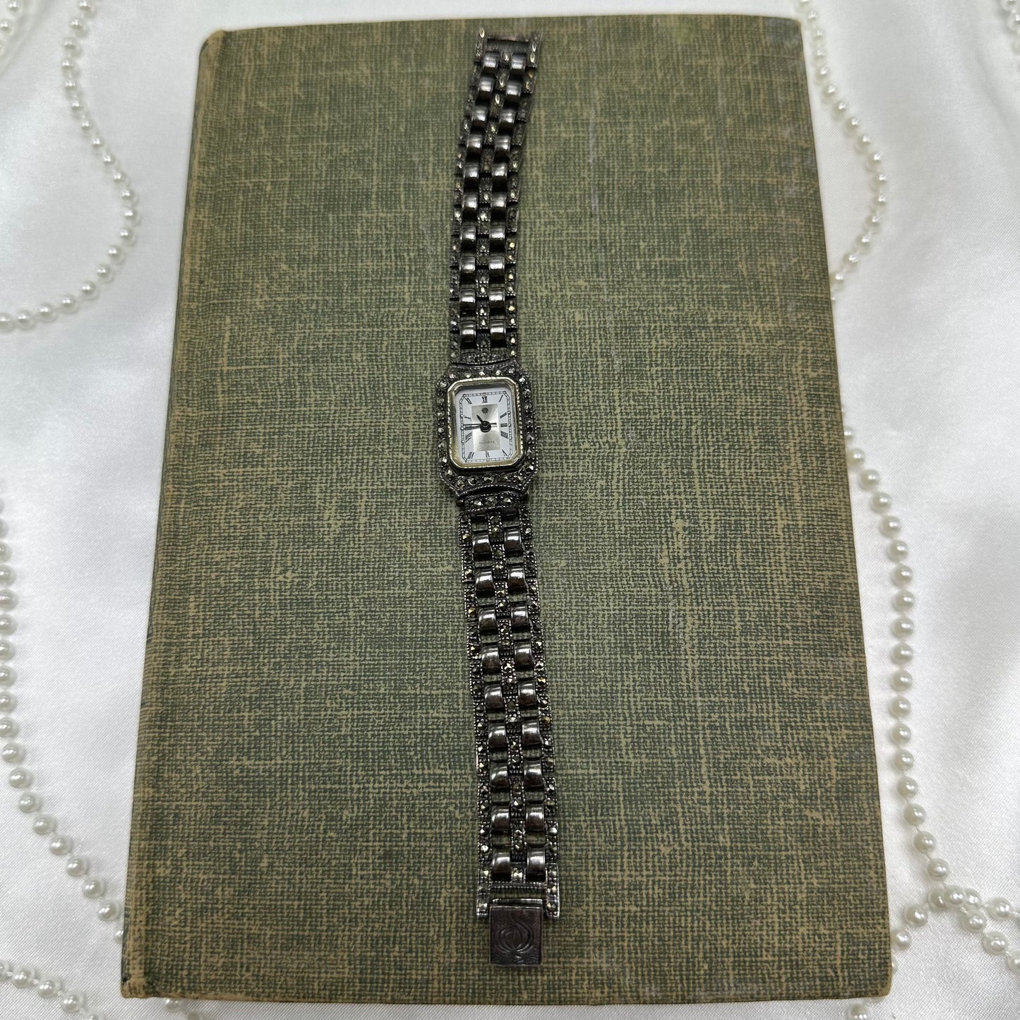 Sterling Silver Marcasite Watch