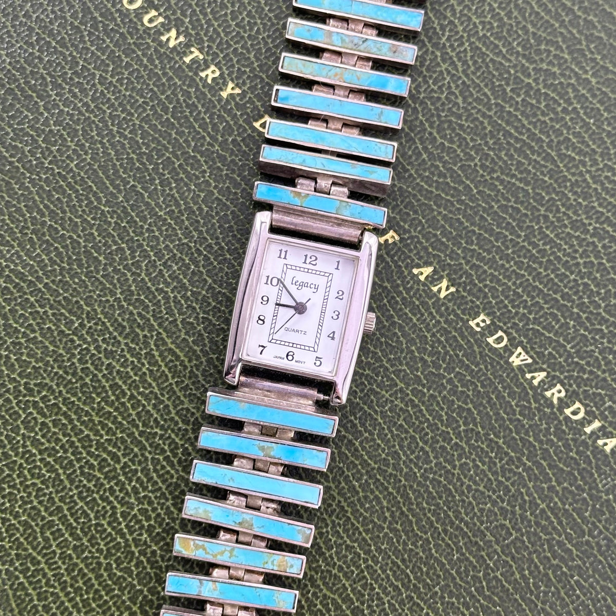 Sterling Silver and Turquoise Stone Watch