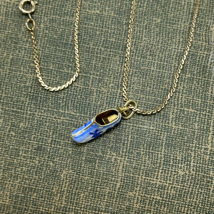 14k GF Dutch Shoe Necklace