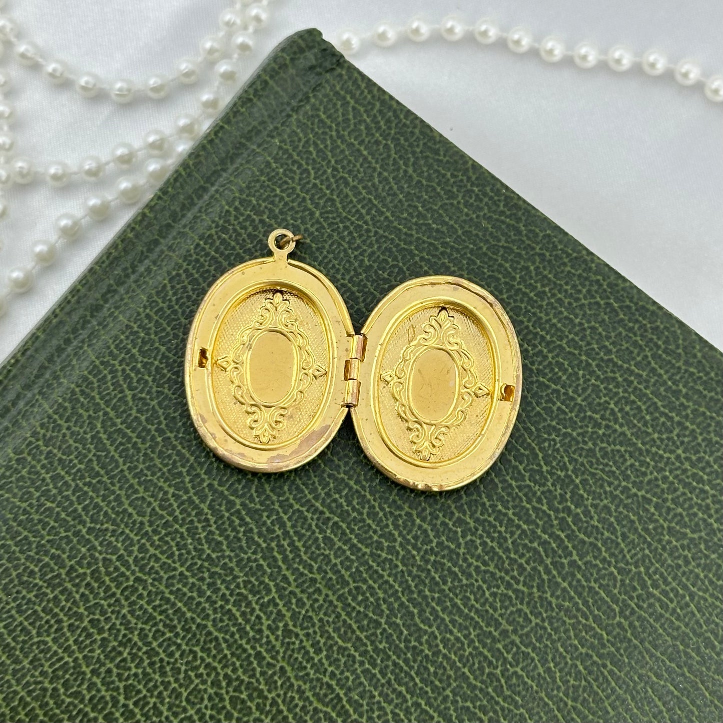 Oval Filigree Locket