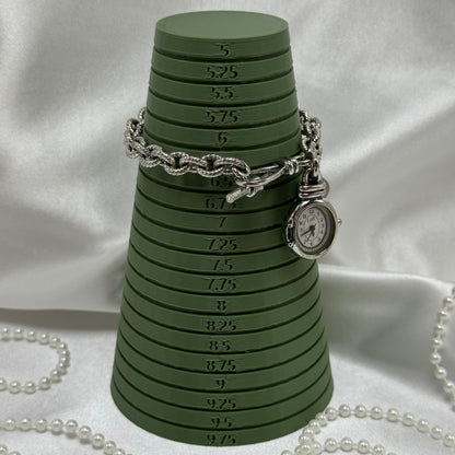 Silver J Jill Charm Bracelet Watch