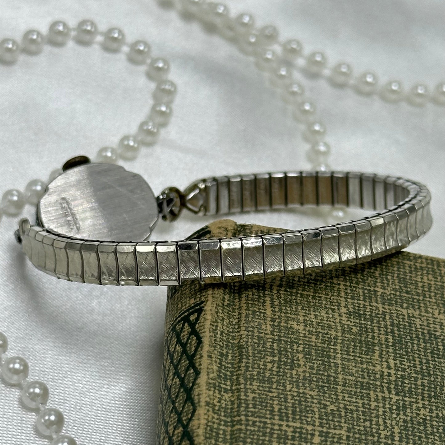 Dainty Silver Vintage Wind-Up Timex Watch