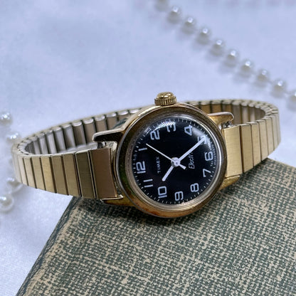 Classic Black Dial Timex Watch