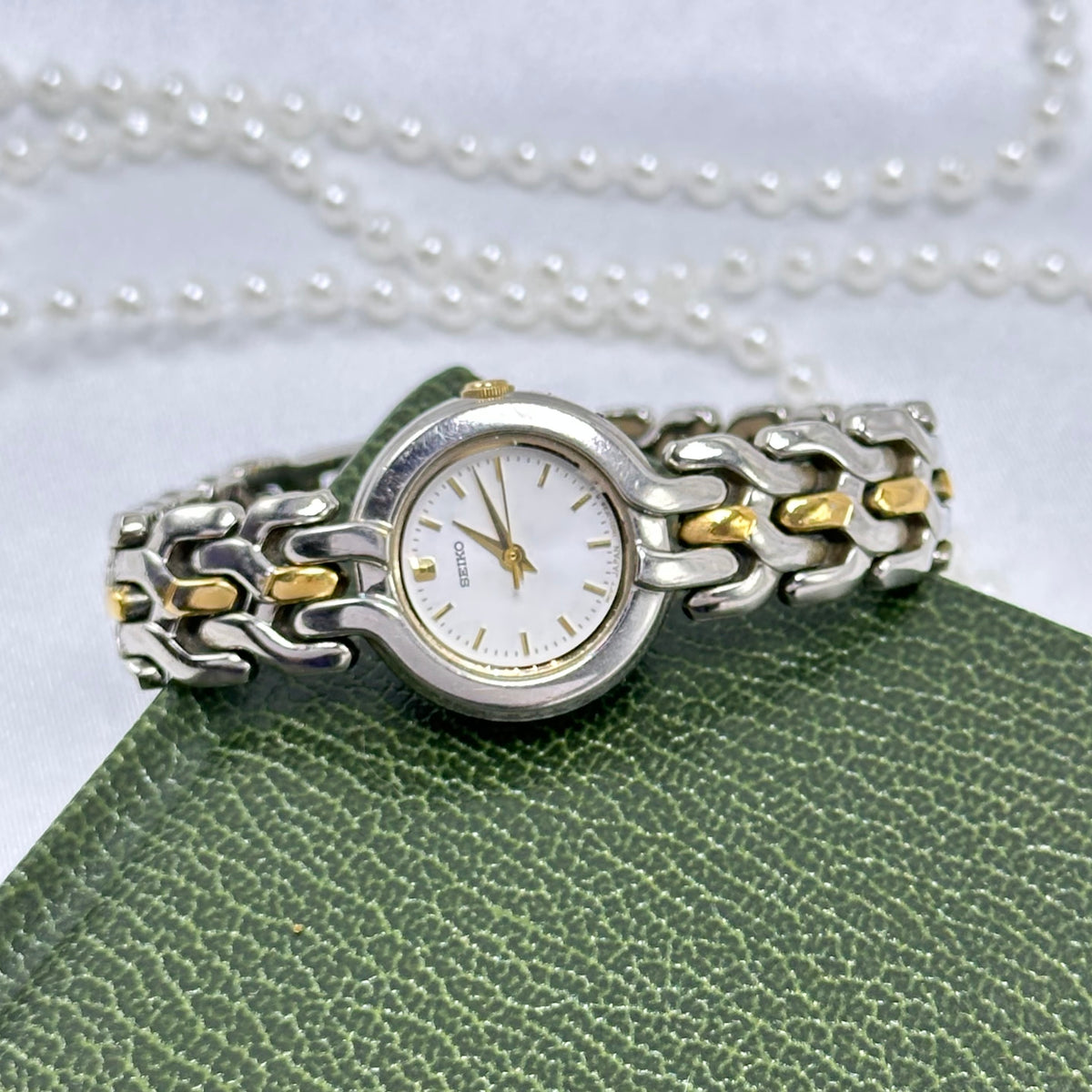 1990's Two-Tone Vintage Seiko Watch