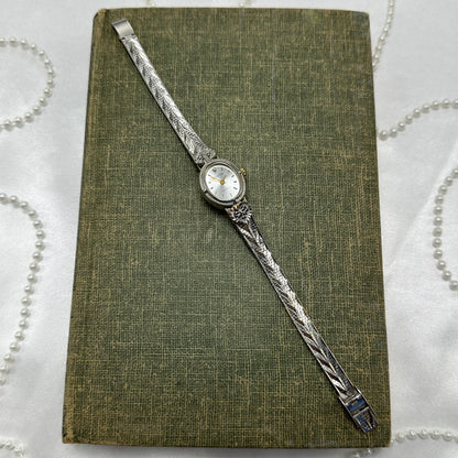 Filigree Two-Tone Heart Watch