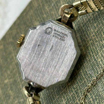 10k RGP Gold 1945 Bulova Wind-Up Watch