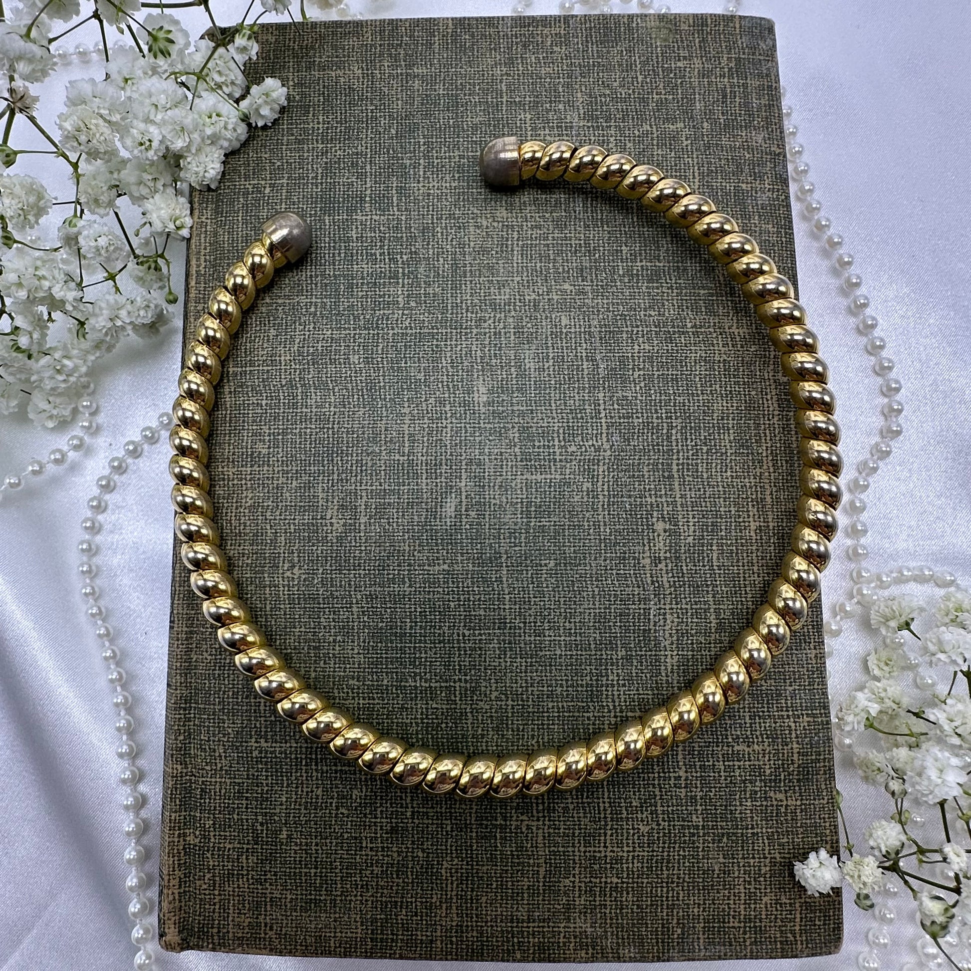 Gold Coil Choker