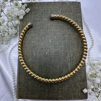 Gold Coil Choker