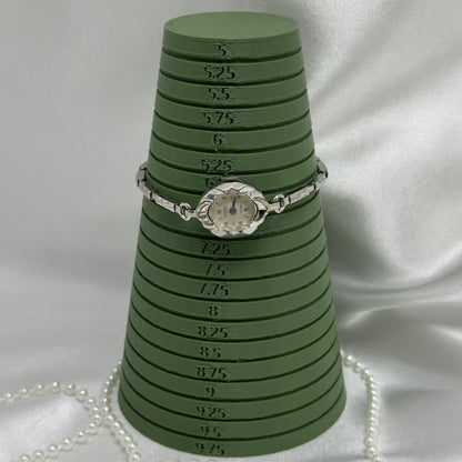 10K RGP Silver Cornell 17 Jewels Wind-Up Watch