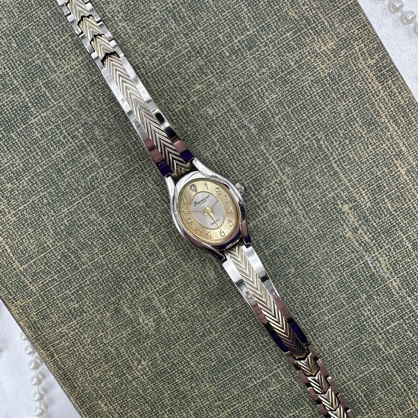 Two-Tone Gruen Precision Watch