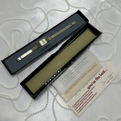 1982 President Sales Challenge Avon Two-Tone Watch
