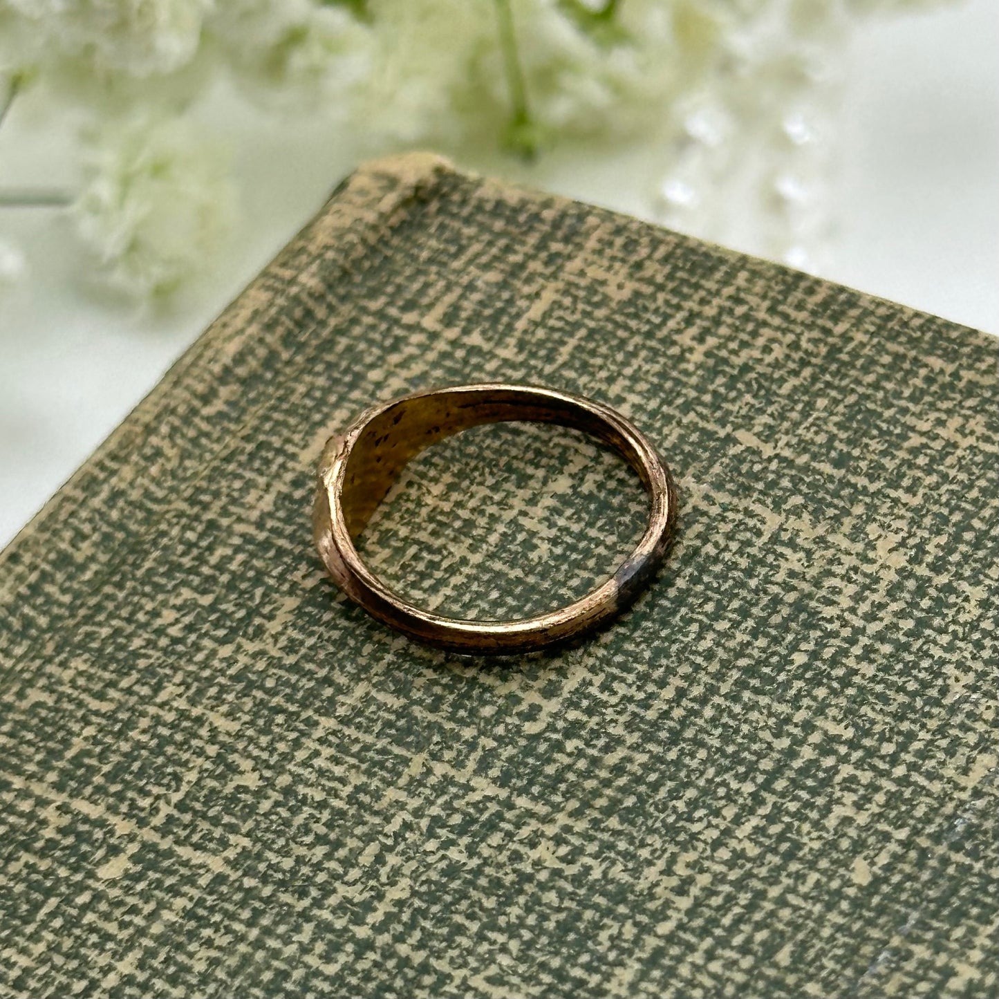 Vintage Baby Ring & Box