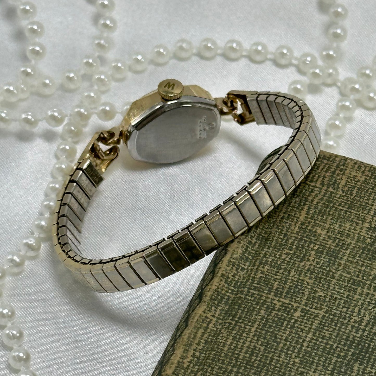 Vintage Dainty Gold Waltham Cocktail Watch