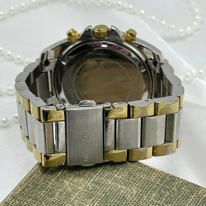 Two-Tone Michael Kors Tank Watch