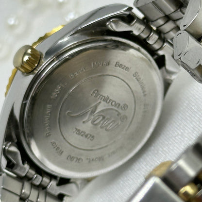 Two-Tone Armitron Tank Watch