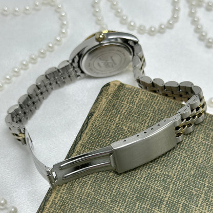 Two-Tone Armitron Tank Watch