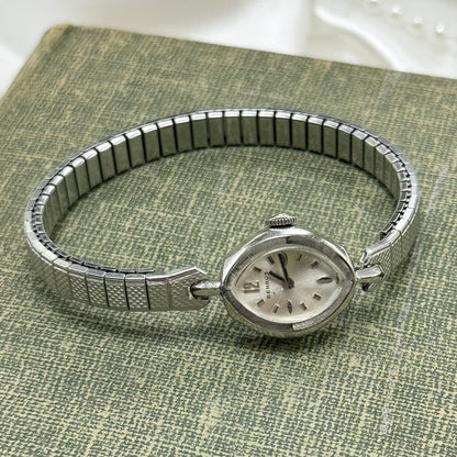 10k RGP Silver 1960's Benrus Wind-Up Watch