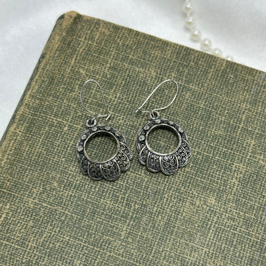 Silver Filigree Earrings
