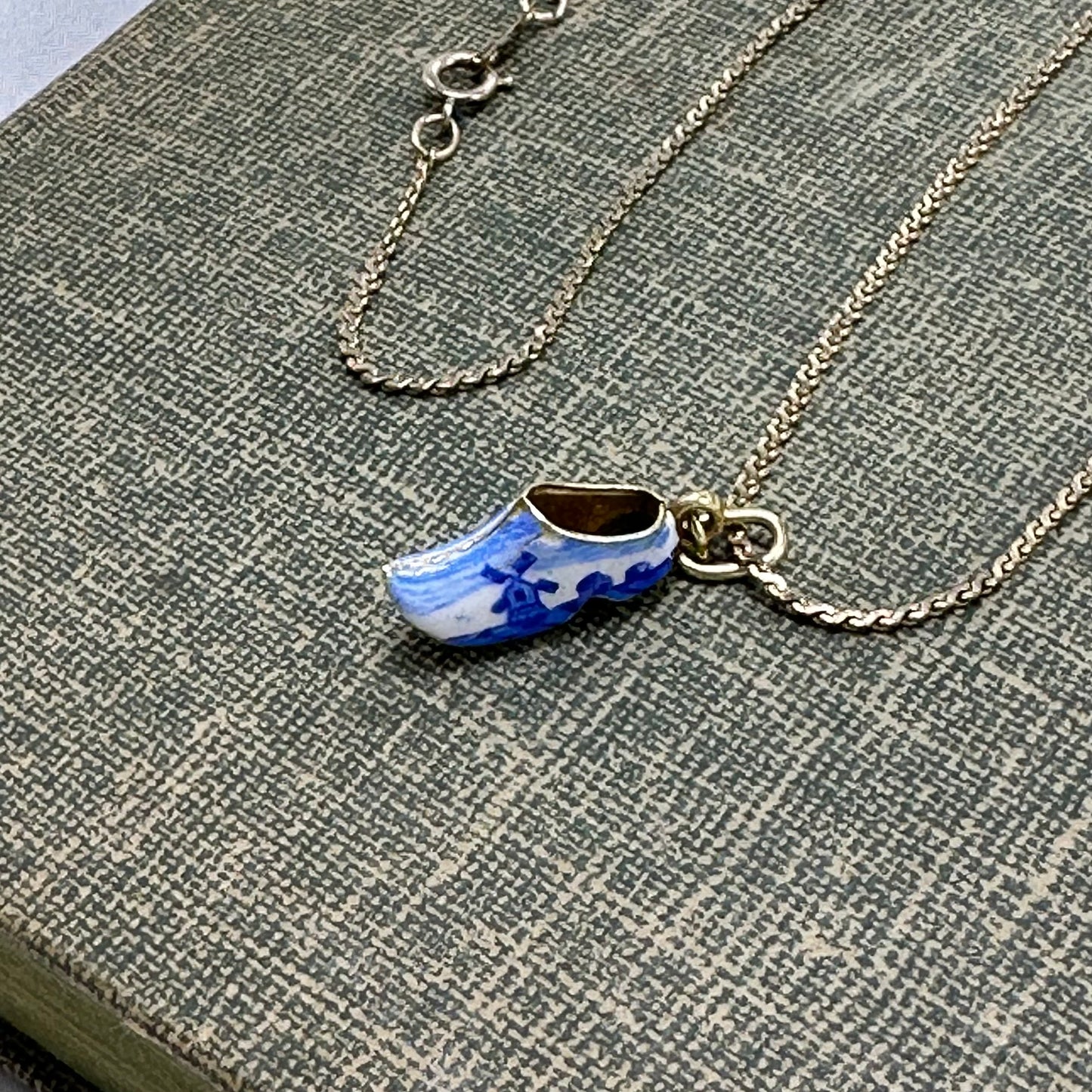 14k GF Dutch Shoe Necklace