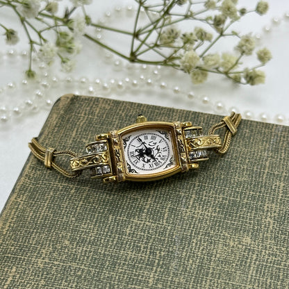 Gold Art Deco Watch