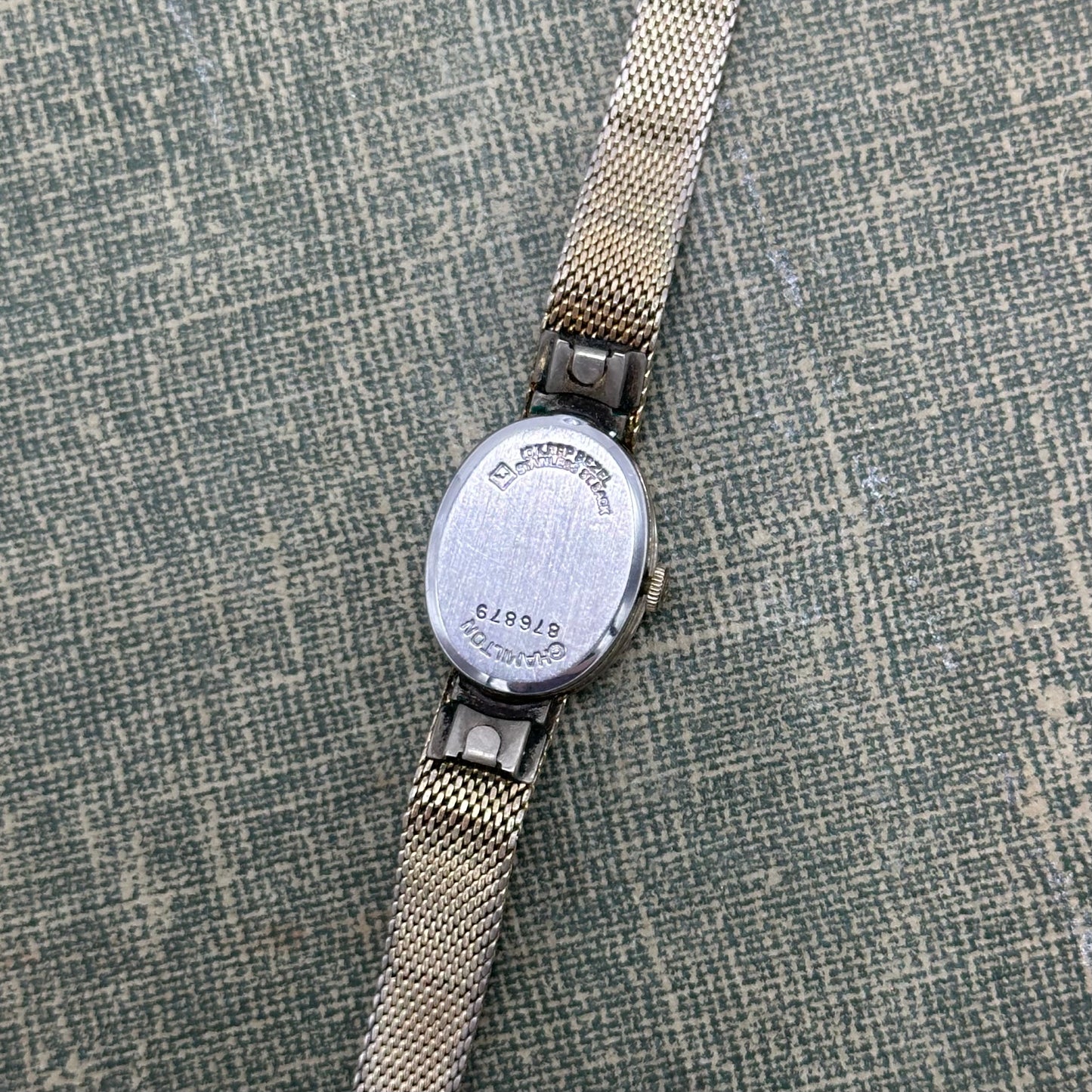 Dainty Gold Hamilton Watch
