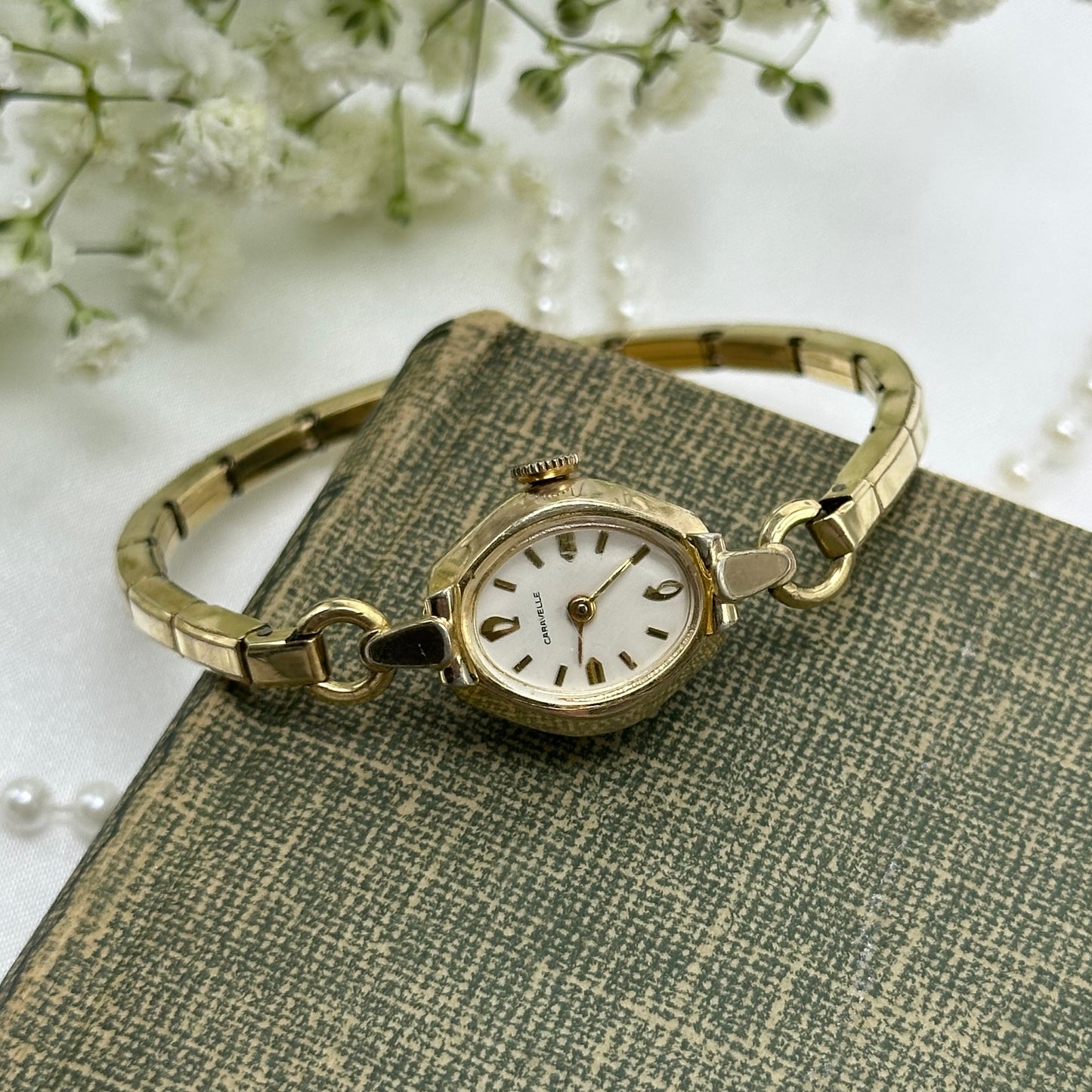 1966 Caravelle Wind-Up Cocktail Watch