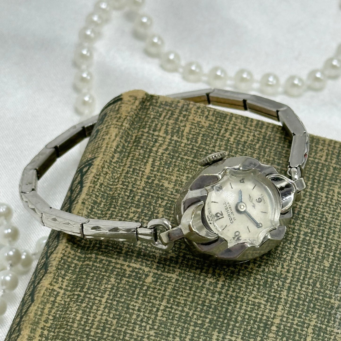 10K RGP Silver Cornell 17 Jewels Wind-Up Watch