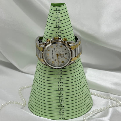 Two-Tone Michael Kors Tank Watch