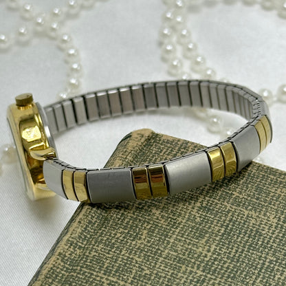 Two-Tone Round Dial Viewpoint Watch