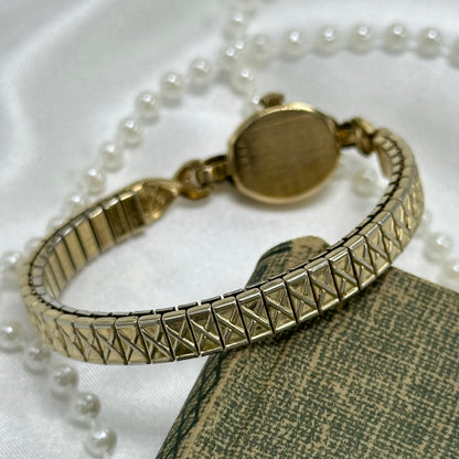 1962 10k RGP Teardrop Bulova Wind-Up Cocktail Watch