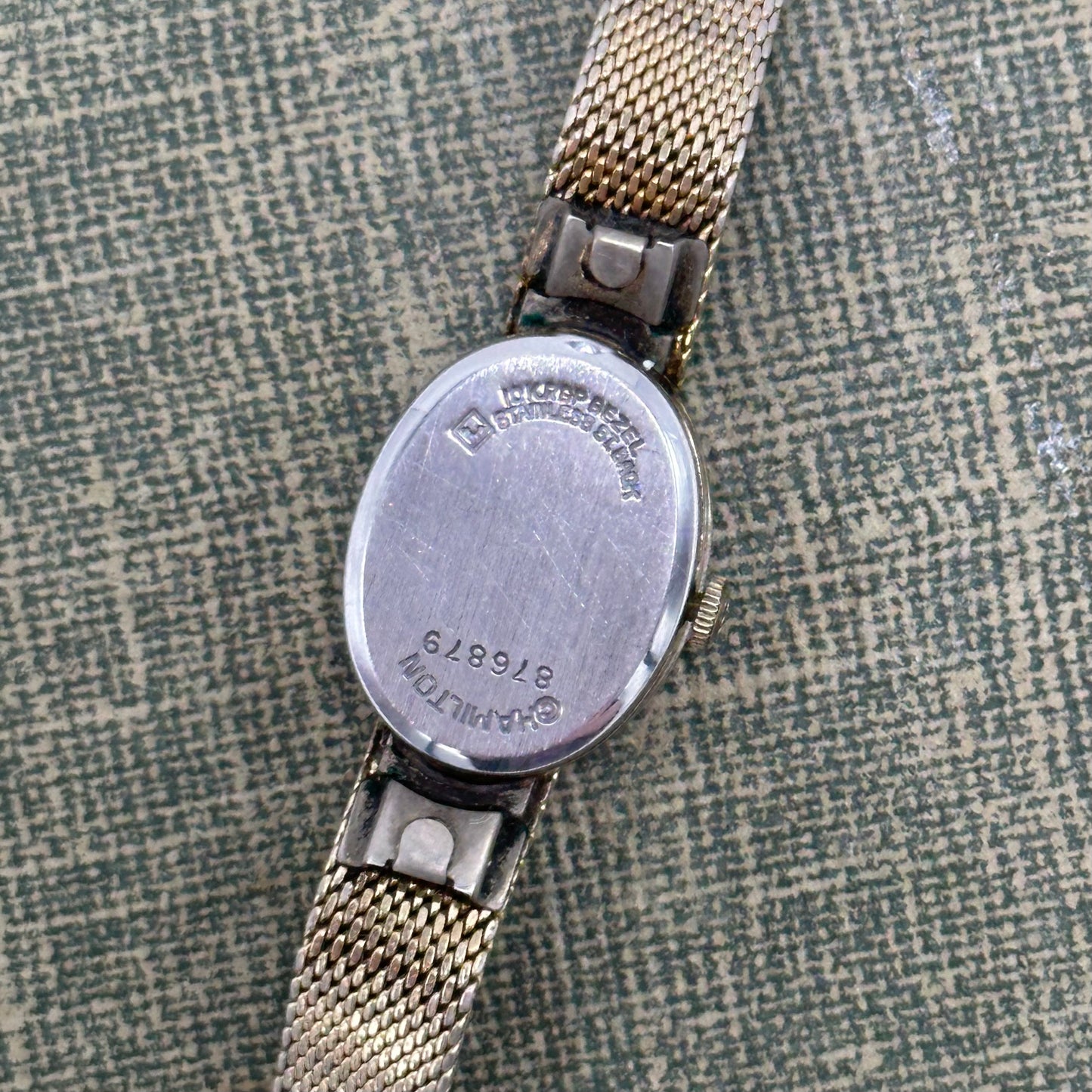 Dainty Gold Hamilton Watch