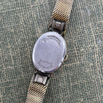 Dainty Gold Hamilton Watch