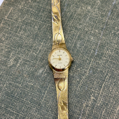 Gold Elgin with Flower Band