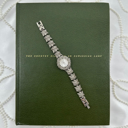 Vintage Silver Angel Charm Bracelet