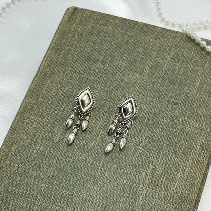 Vintage Avon Silver Dangle Earrings