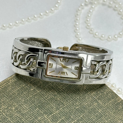 Two-Tone Embassy Cuff Watch
