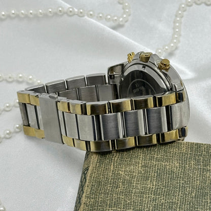 Two-Tone Michael Kors Tank Watch