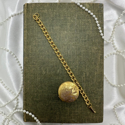 Rare Vintage Perfume Locket Bracelet with Original Perfume