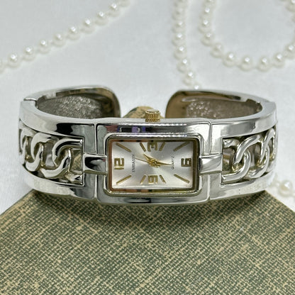 Two-Tone Embassy Cuff Watch